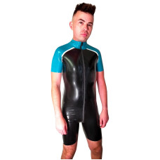 Rage surf suit with front thru zip